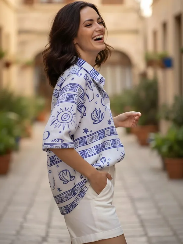 White-Blue_Vatican__Graphic_Printed_Top