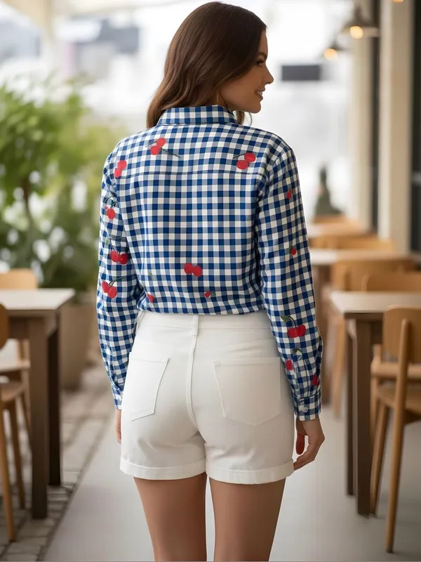 Blue_Cotton_Checked_Shirts