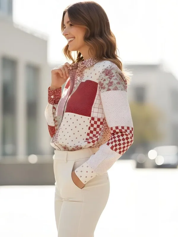 Red_Vatican_Mix_Printed_Top