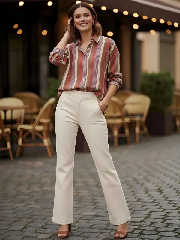 Brown_Cotton_Striped_Shirts
