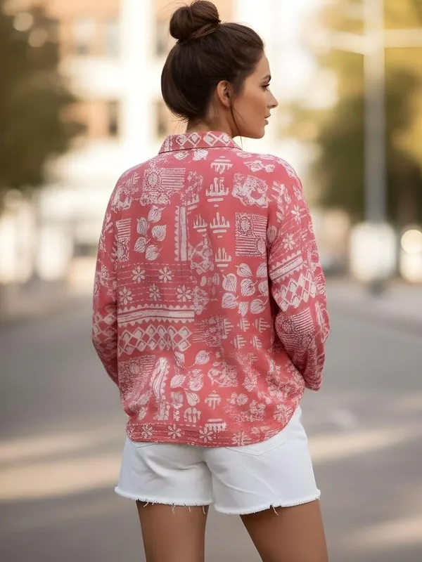 Red_Cotton_Mix_Printed_Top