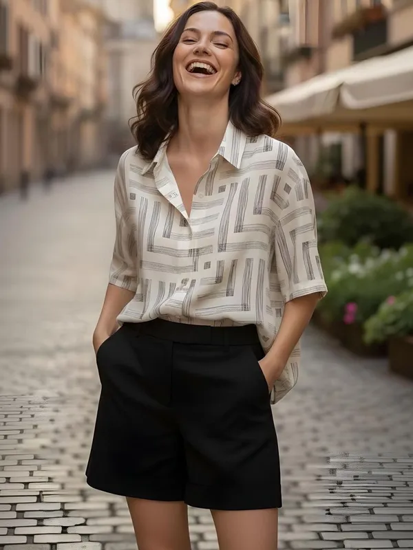 White_Vatican_Striped_Top