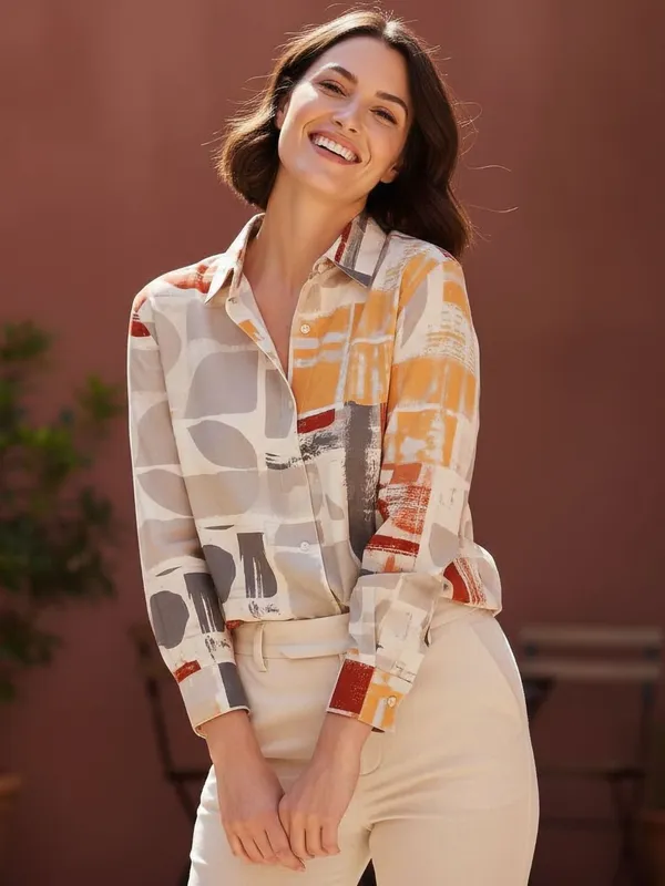 Cream_Vatican_Abstract_Printed_Top