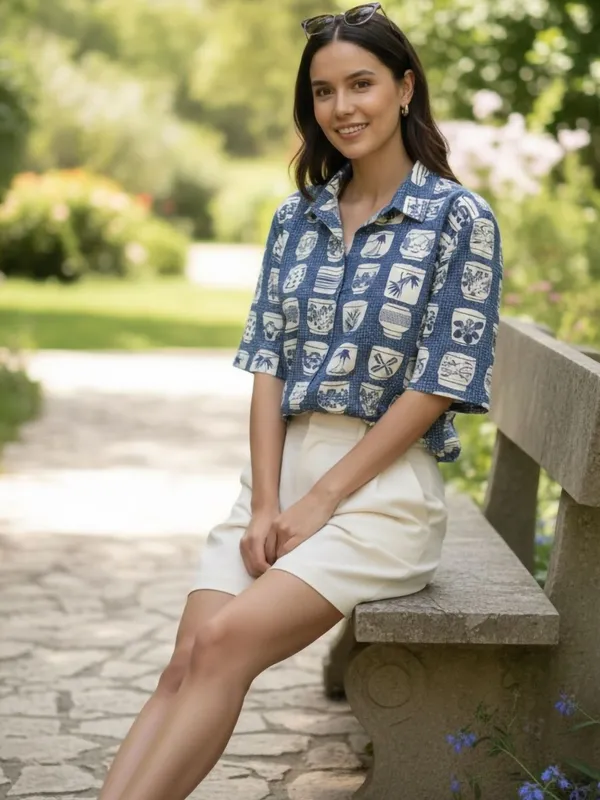 Blue_Cotton_Floral_Printed_Shirts