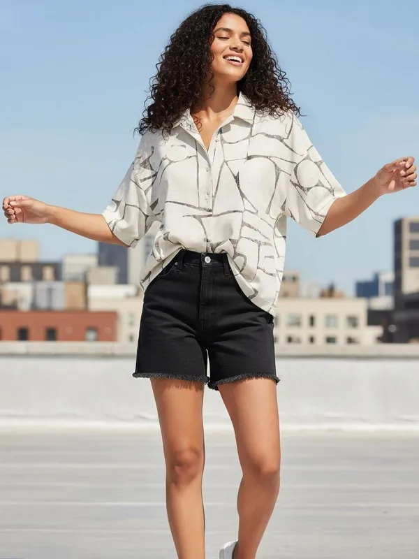 White_Vatican_Abstract_Printed_tops