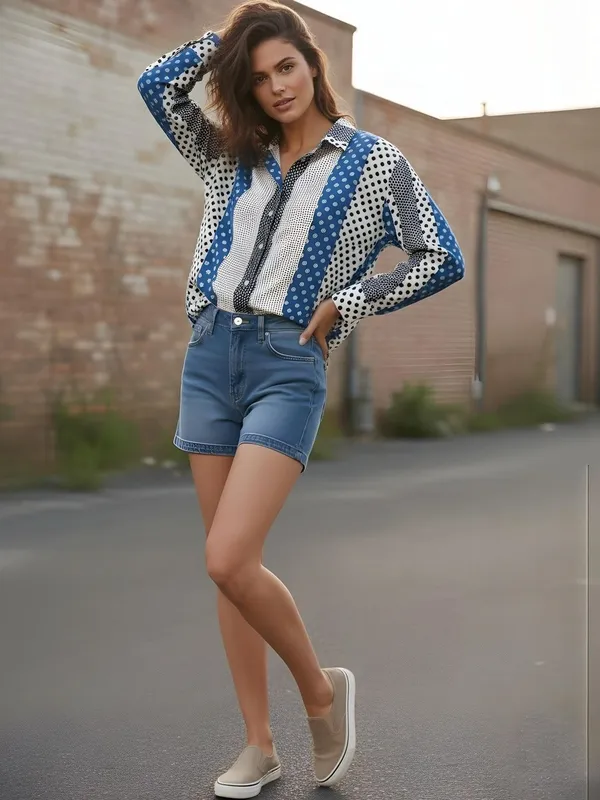 Blue-White_Cotton_Polka_Dot_Printed_Shirts