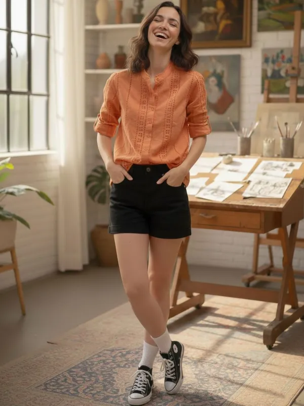 Orange_Cotton_Schiffi_Top