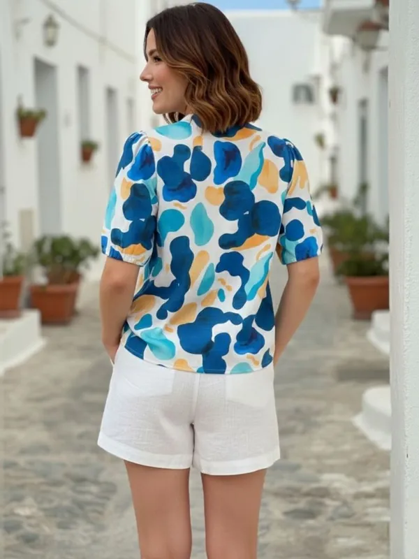 Blue_Vatican_Abstract_Printed_Tops