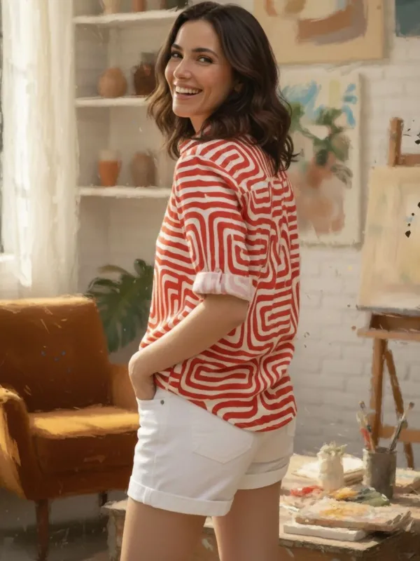 Red_Vatican_Abstract_Printed_Tops