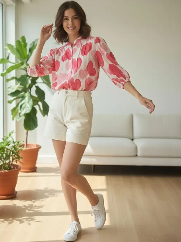 Cream-Pink_Vatican_Heart_Printed_Tops