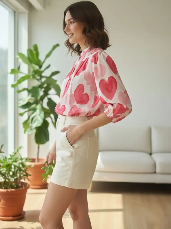 Cream-Pink_Vatican_Heart_Printed_Tops