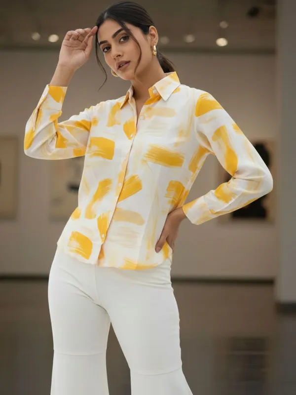 White-Yellow_Vatican_Abstract_Printed_Tops