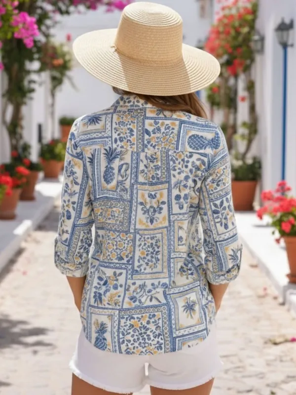Blue_Cotton_Tropical_Printed_Shirts