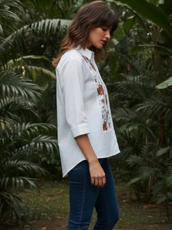 White_Cotton_embroidery_Shirts