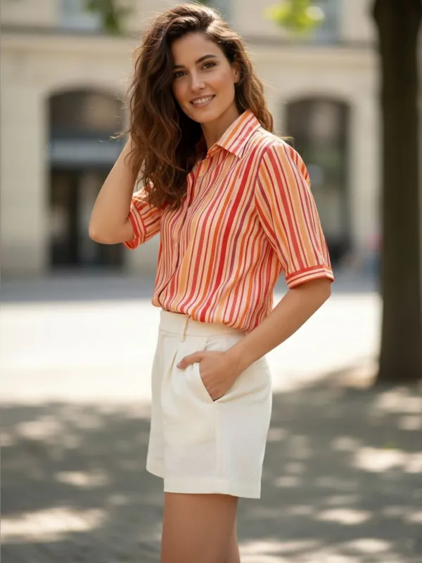 Orange-Red_Vatican_Striped_Top