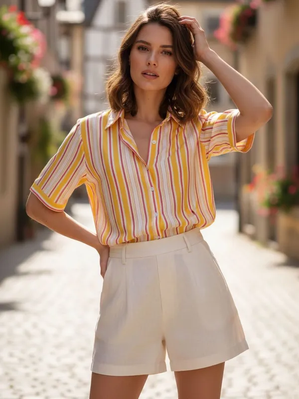 Yellow_Vatican_Striped_Top
