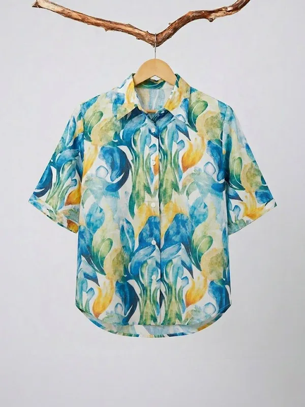 Blue_cotton_abstract_printed_Shirts