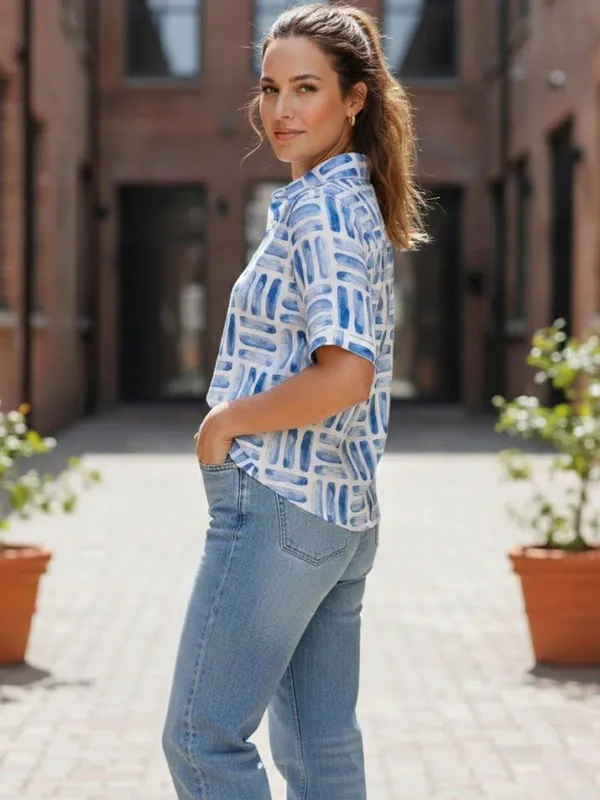 Blue_Rayon_Abstract_Printed_Top