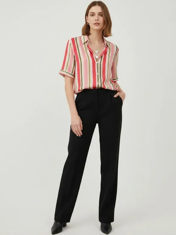 Pink_Rayon_Striped_Top