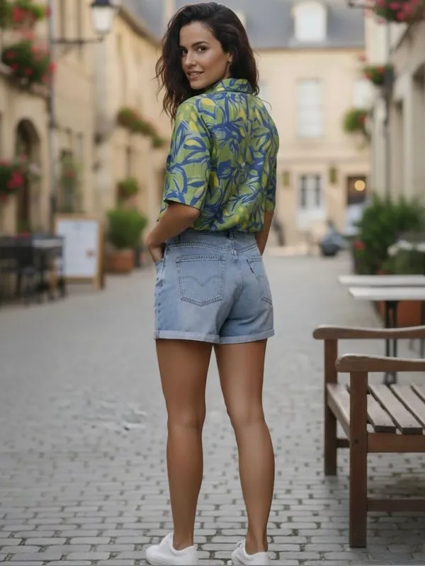 Green_Cotton_Abstract_Printed_Shirts