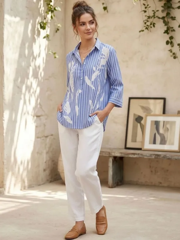 Blue_Rayon_Striped_and_Abstract_Printed_Tops