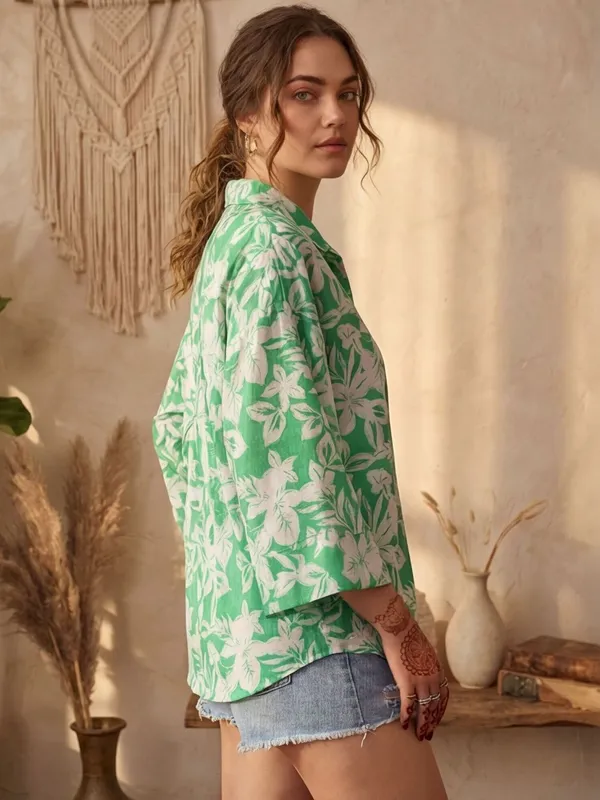 Green_Vatican_Floral_Printed_Tops