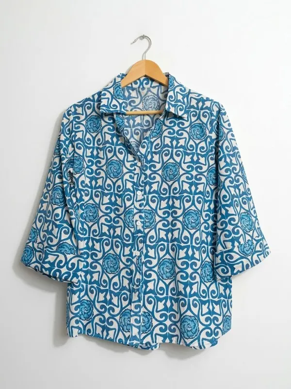 Blue_Cotton_Abstract_Printed_Tops