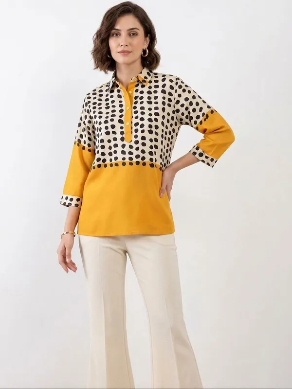 Yellow_Rayon_Abstract_Printed_Shirts