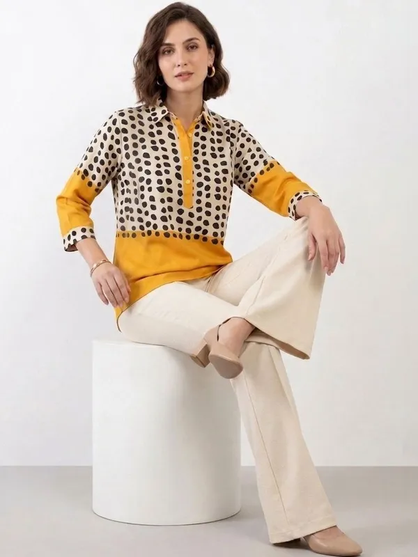 Yellow_Rayon_Abstract_Printed_Shirts