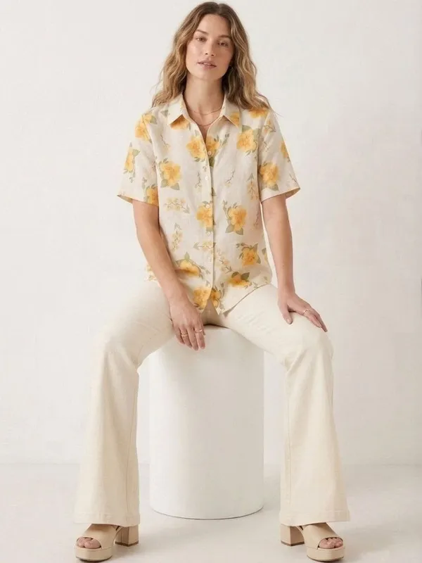 Yellow_Cotton_Jutt_Floral_Printed_Shirts