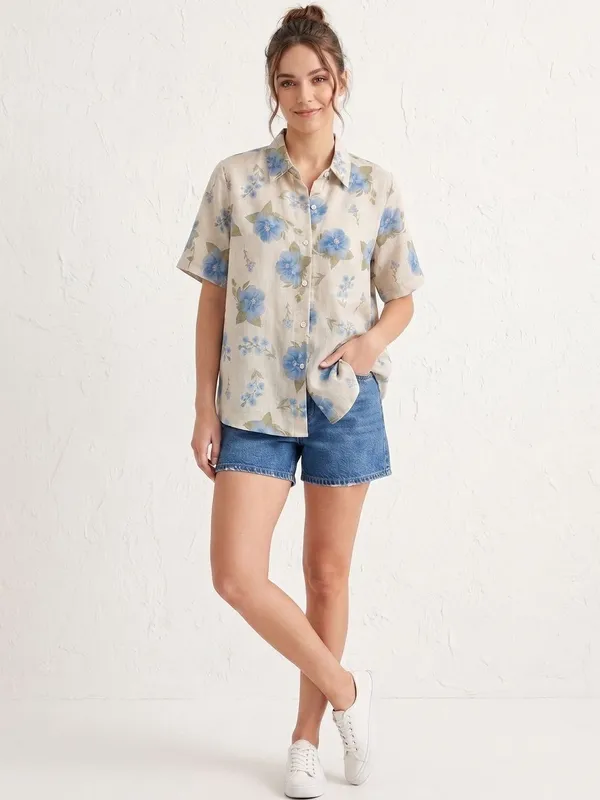 Blue_Cotton_Jutt_Floral_Printed_Shirts