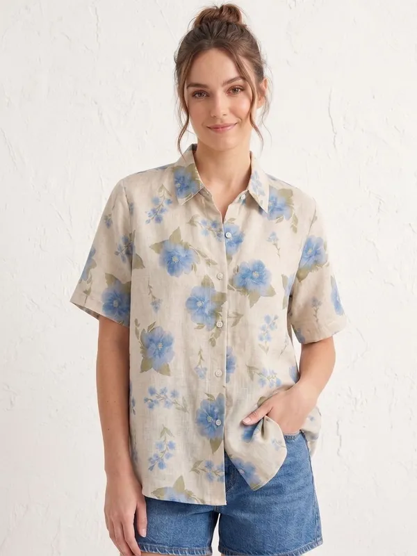 Blue_Cotton_Jutt_Floral_Printed_Shirts