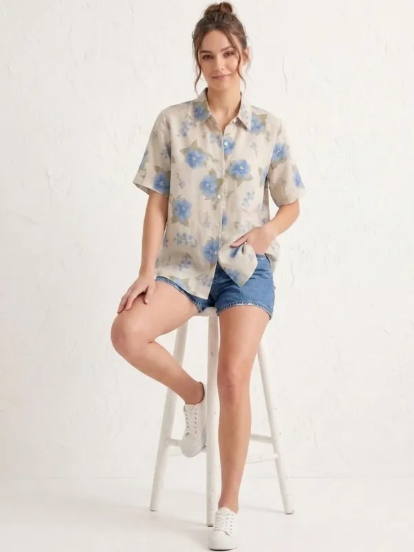 Blue_Cotton_Jutt_Floral_Printed_Shirts