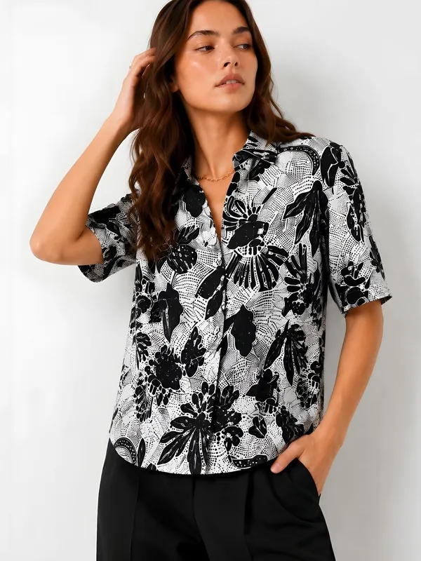 Black_Rayon_Floral_Printed_Shirts