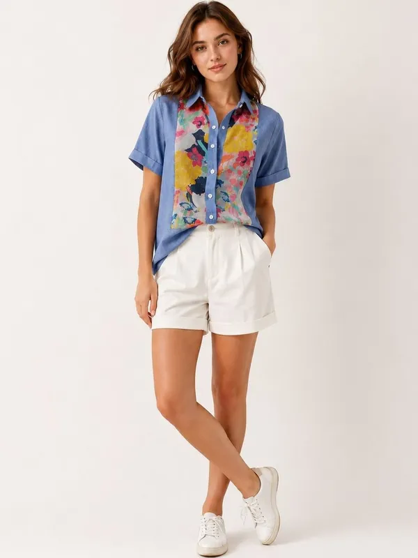 Blue_Cotton_Jutt_Abstract_Printed_Shirts