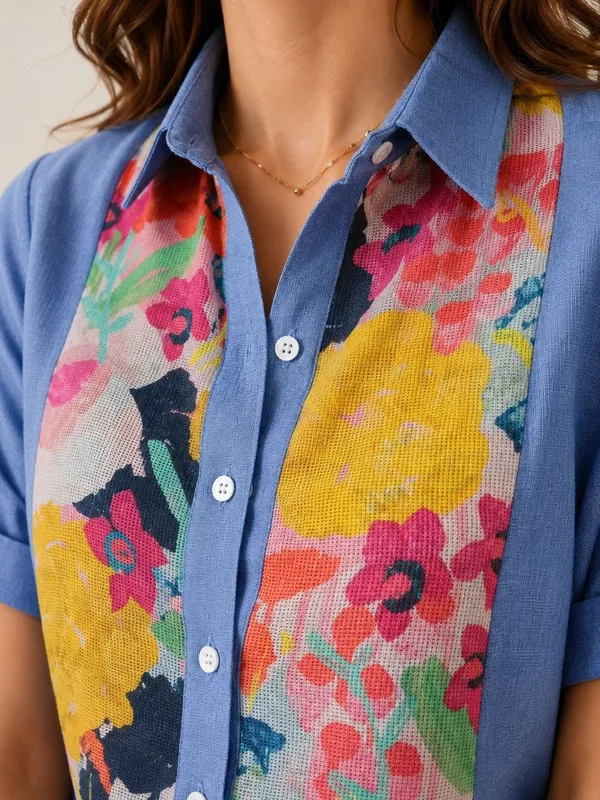 Blue_Cotton_Jutt_Abstract_Printed_Shirts