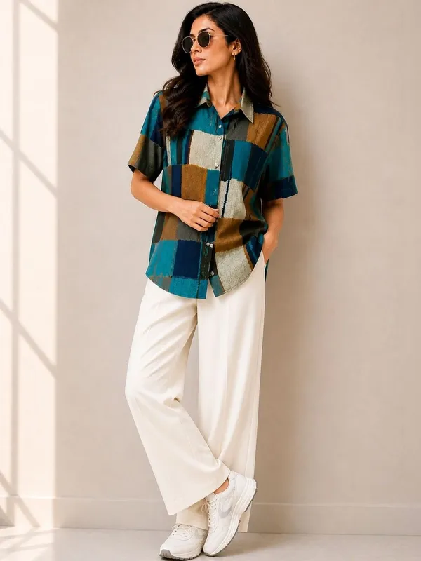 Multi_Rayon_Abstract_Printed_Shirts