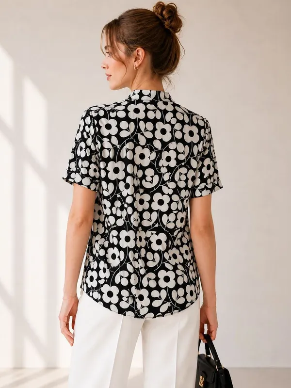 Black_Rayon_Floral_Printed_Shirts