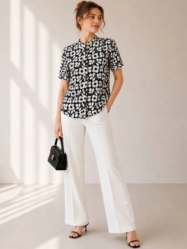 Black_Rayon_Floral_Printed_Shirts