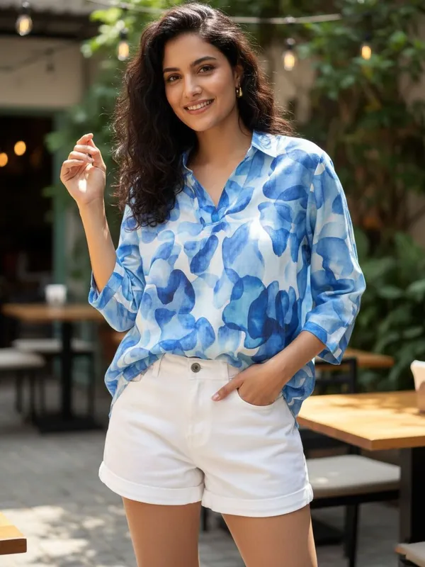 Blue_Vatican_Abstract_Printed_Top