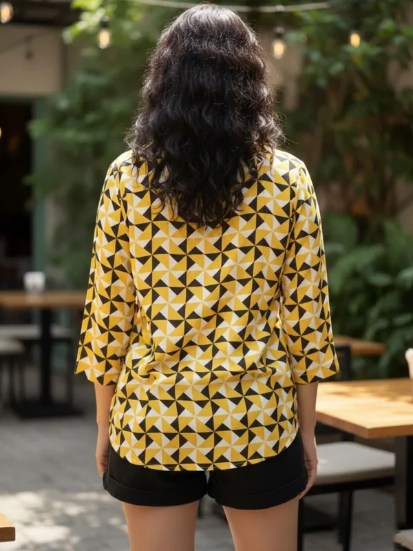 Yellow__Vatican_Geometrical_Printed_Top