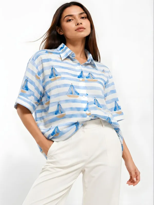 Blue_Vatican_Striped_Printed_Shirts