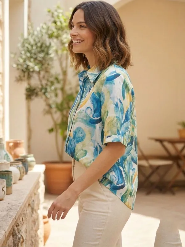 Blue_cotton_abstract_printed_top
