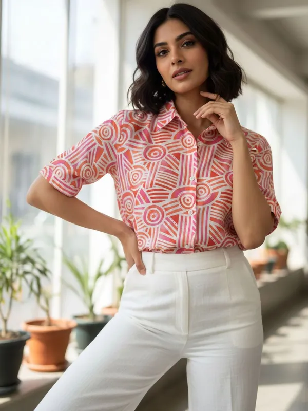 Pink_Vatican_Abstract_Printed_Tops