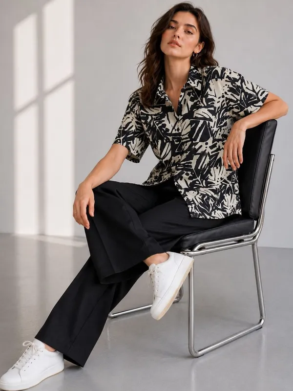 Black_Rayon_Floral_Printed_Shirts