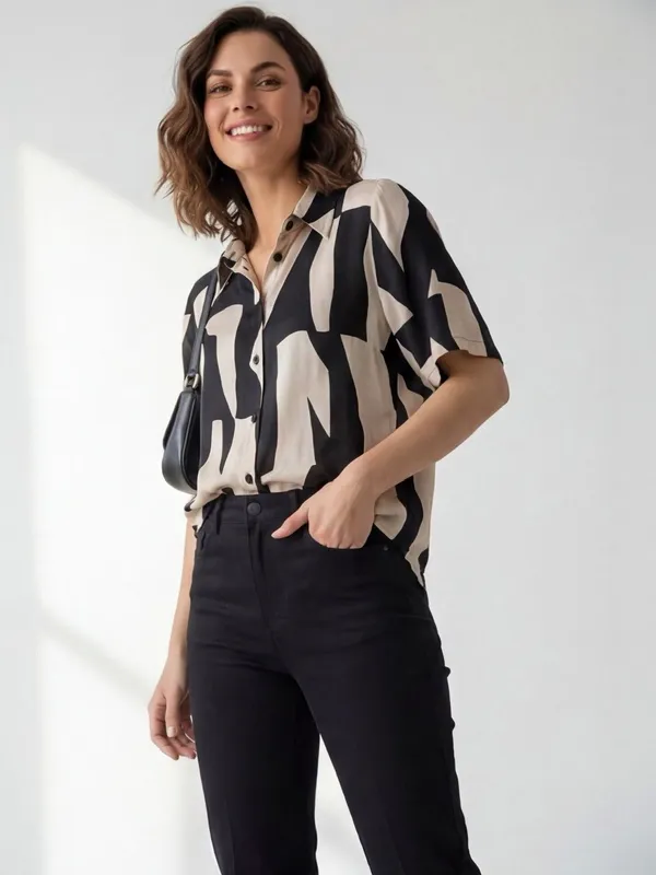 Black_Crape_Abstract_Printed_Tops