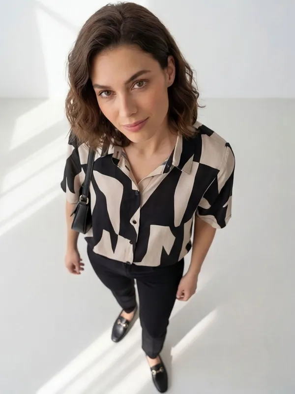 Black_Crape_Abstract_Printed_Tops