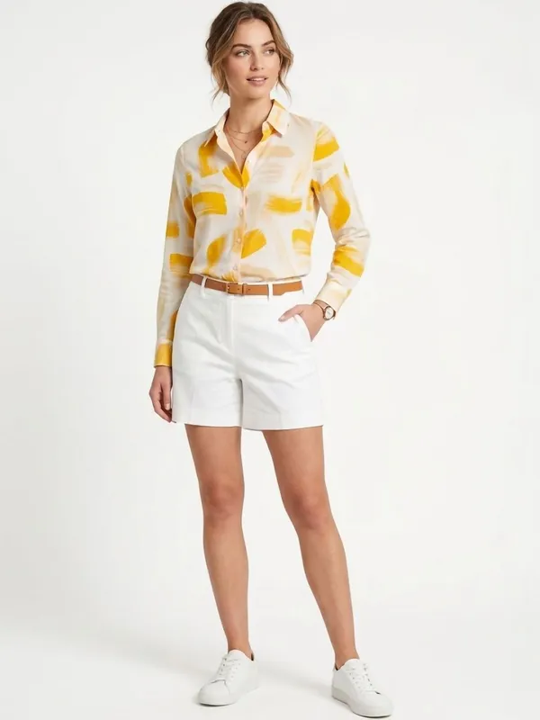 Yellow_Rayon_Abstract_Printed_Tops