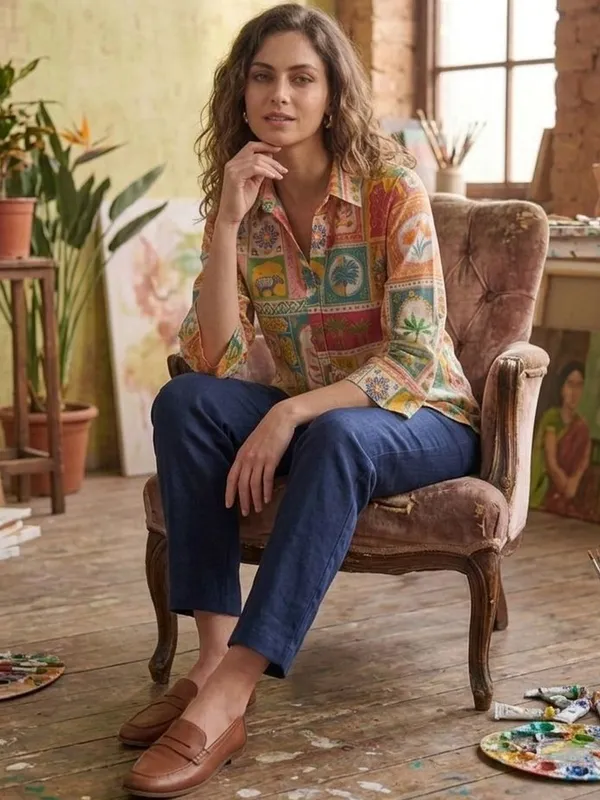 Multi_Rayon_Floral_Printed_Tops