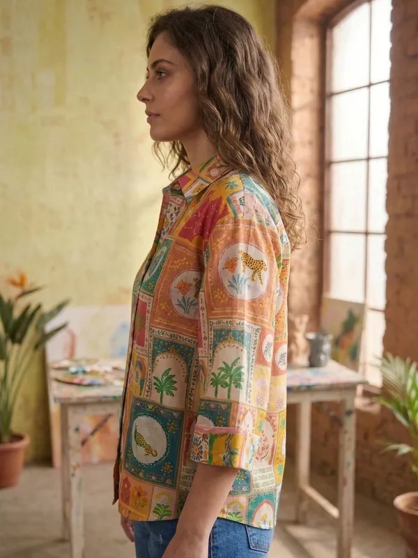 Multi_Rayon_Floral_Printed_Tops